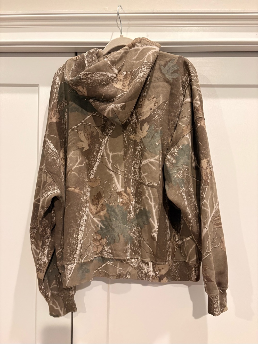 Abercrombie & Fitch Brown Camo Zip-Up Hoodie Jacket - Picture 3 of 3